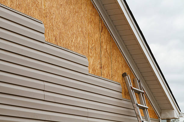 Professional Siding Repair technician working in Union City, OH